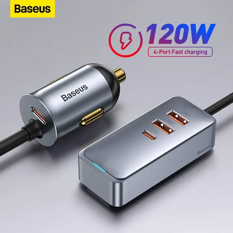 Baseus 120W 4 Ʈ PD  , QC 3.0 PD 3.0,  14, 13, 12, Ｚ CŸ USB , USB ޴ 